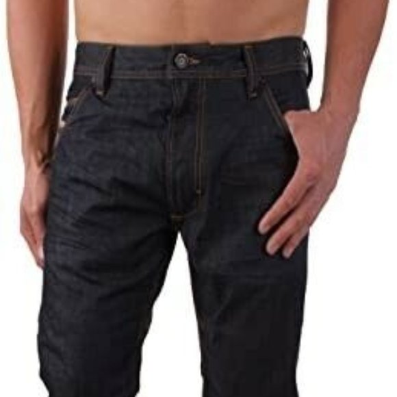 Diesel Krooley 0088Z Regular Slim-Carrot Men's Jeans Dark Blue